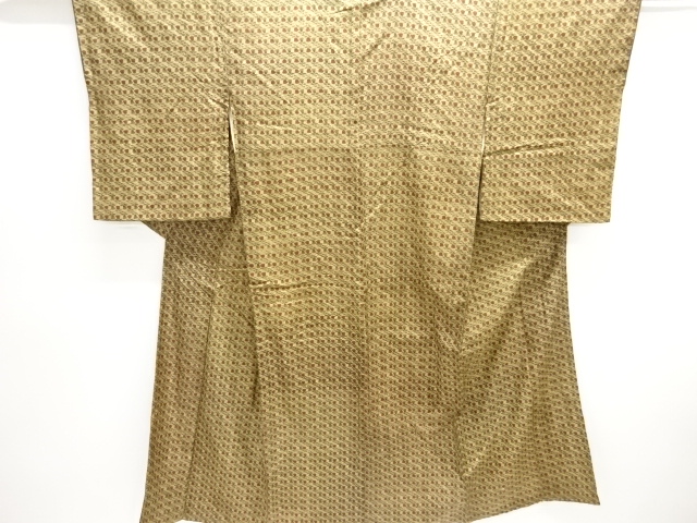JAPANESE KIMONO / ANTIQUE KIMONO / SILK / SARASA & FLOWERS